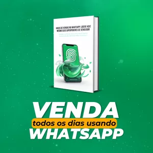 Imagem de capa para o Ebook Hacks de Vendas no WhatsApp: Libere Hoje Mesmo Seus Superpoderes de Vendedor!