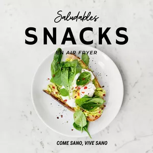 Imagen de portada para Ebook Snacks Saludables para Deportistas en Airfryer