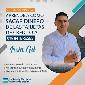 Imagen de portada para Curso online La revelación de las tarjetas de crédito [ Irvin Gil ]