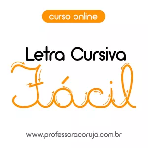 Imagem do curso Letra Cursiva Fácil