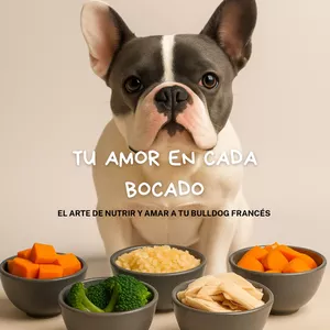 Imagen de portada para Ebook Nutrición óptima para tu Bulldog Francés: Consejos prácticos 