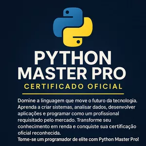 Imagem do curso Python Master Pro – Certificado Oficial 