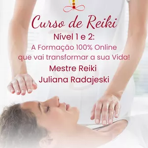 Imagem do curso Formação em Reiki Nível 1 e Nível 2 - O Despertar & A Transformação