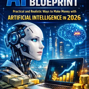 Cover image for Ebook AI Income Blueprint Practical Ways to Make Money with Artificial Intelligence in 2026