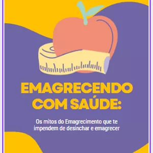 Imagem de capa para o Ebook Emagrecendo com Saúde