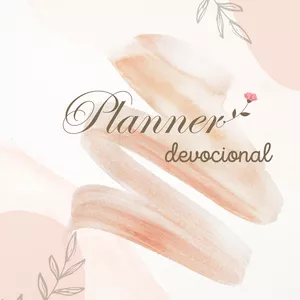 Imagem de capa para o Ebook Planner Devocional com adesivos de brinde