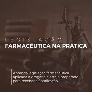 Imagem de capa para o Curso online LFP - LEGISLAÇÃO FARMACÊUTICA NA PRÁTICA
