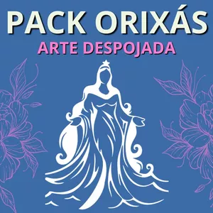 Imagem de capa para o Ebook Pack Orixás 1 (Imagens para Mandalas e Artes Diversas)