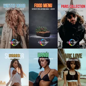 Mais de 40 Presets Poderosos para Lightroom by Filipi Escudine