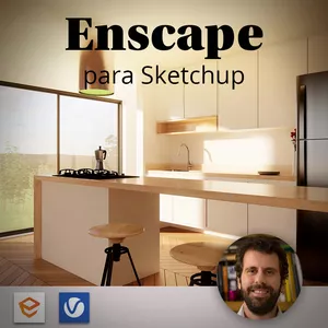 Imagem do curso Enscape para Sketchup: Curso online