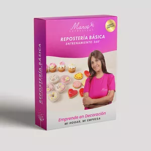 Imagen de portada para Curso online REPOSTERIA BASICA 