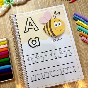 Imagem de capa para o Ebook APOSTILA TRAÇANDO AS LETRAS