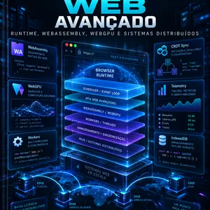Imagem do curso Desenvolvimento Web Avançado: Runtime, WebAssembly, WebGPU e Sistemas Distribuídos