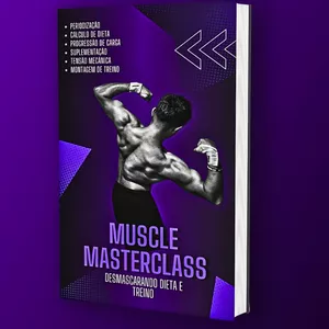 Imagem de capa para o Ebook Desvendando a Hipertrofia: Guia Completo de Treinamento, Dieta e Periodização