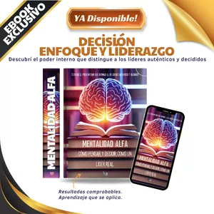 Imagen de portada para Ebook Mentalidad Alfa: Cómo Pensar y Decidir Como un Líder Real