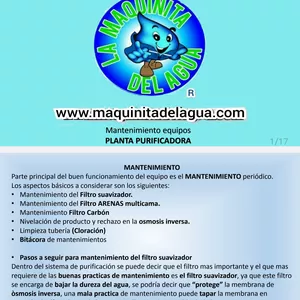 Imagem principal do produto Manual Planta PURIFICADORA 
