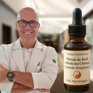 Imagem de capa para o Curso online CURSO ESSENCIAL  "Florais de Bach e Medicina Chinesa: Conexão Terapêutica"