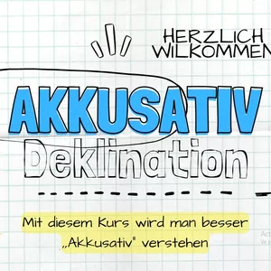 Imagem de capa para o Curso online Curso para melhorar à compreensão da declinação AKKUSATIV -A1/A2