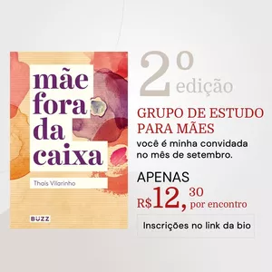 Imagem de capa para o Curso online Mãe Fora da Caixa - Grupo de Estudo para Mães 
