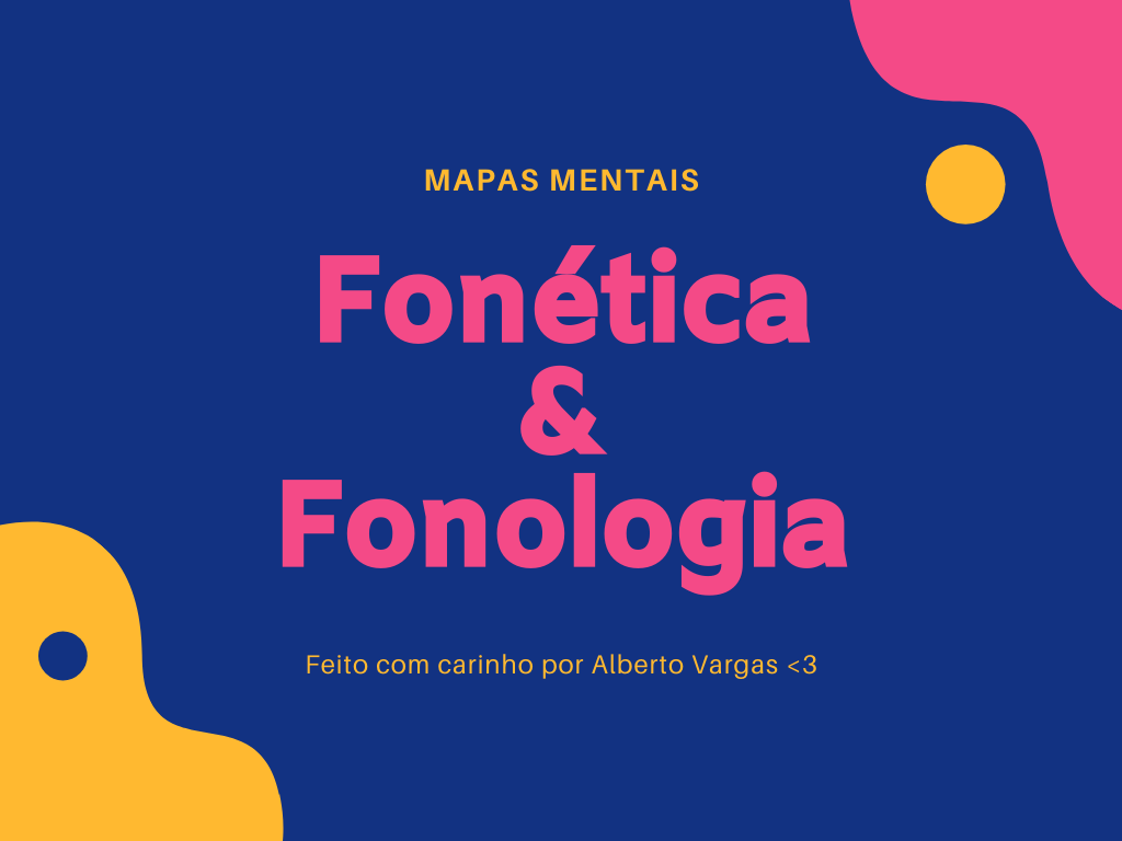 Imagem de Mapas Mentais - Fonética e Fonologia criado por Alberto Vargas - O Pajé Dos Mapas Mentais na hotmart