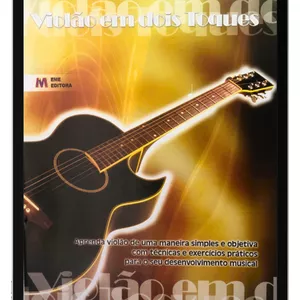 Imagem de capa para o Ebook Violão em Dois Toques