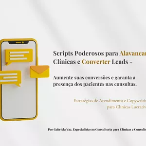 Imagem do curso E-book: Scripts Poderosos para Alavancar Clínicas e Converter Leads