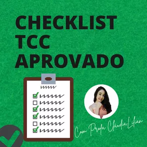 Imagem de Checklist TCC Aprovado criado por Profa Cláudia Lilian na hotmart