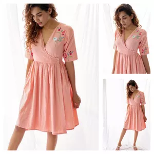 Imagem de capa para o Ebook MOLDE EM PDF VESTIDO CURTO COM TRANSPASSE 