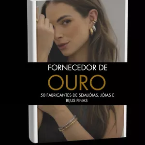 Imagem de capa para o Ebook Fornecedor de ouro 50 fabricantes e fornecedores de Semi-jóias, jóias e bijuterias finas