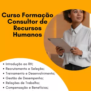 Imagem de capa para o Evento online Curso Formação Consultor de RH