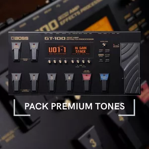 Imagem de capa para o Curso online PRESET BOSS GT-100 | Pack Premium Tones