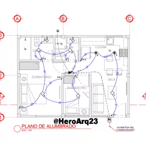 Imagen de portada para Curso online BLOQUES DINÁMICOS AVANZADOS PARA INSTALACIONES ELÉCTRICAS 2.0 - HERO ARQ. 