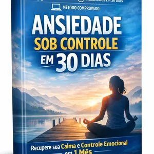 Imagem de capa para o Ebook Ansiedade sob controle em 30 dias