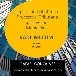 Imagem de capa para o Ebook Vade Mecum - Legislação Tributária e Processual Tributária para Municípios