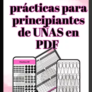 Imagen de portada para Ebook Plantillas de prácticas para principiantes de uñas en pdf