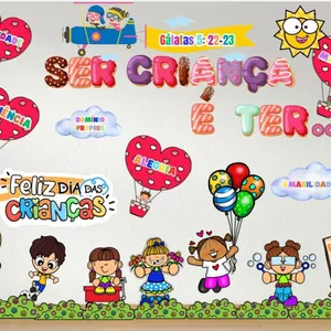 Imagem de capa para o Ebook Painel gigante Dia das crianças cristão