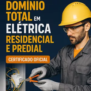 Imagem do curso Domínio Total em Elétrica Residencial e Predial – Certificado Oficial 