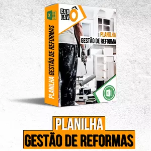 Planilha Planilha de Reforma l Gerencie sua obra você mesmo 