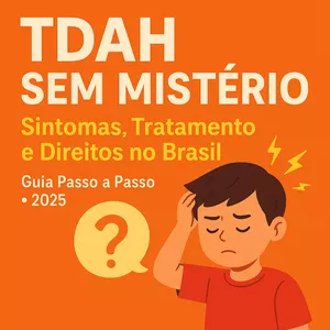 Imagem de capa para o Ebook TDAH SEM MISTÉRIO 