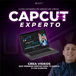 Imagen de portada para Curso online  CAPCUT EXPERTO CURSO PC 