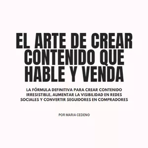 Imagen de portada para Curso online EL ARTE DE CREAR CONTENIDO QUE HABLE Y VENDA