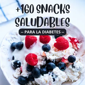 Imagen de portada para Curso online +160 SNACKS SALUDABLES Y ENERGÉTICOS PARA LA DIABETES