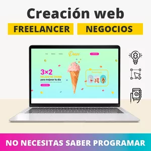 Imagen de portada para Curso online Página web profesional para independientes y negocios 100% práctico y directo
