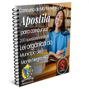 Imagem de capa para o Ebook LEI ORGÂNICA: QUESTÕES INÉDITAS- MONTE NEGRO-RO