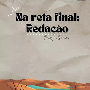 Imagem de capa para o Ebook Apostila - Na Reta Final: Redação
