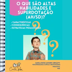 Imagem de capa para o Ebook O que são Altas Habilidades e Superdotação (AH/SD)?