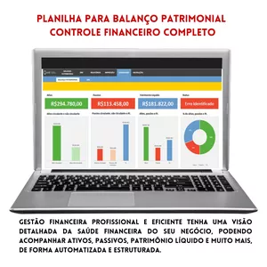 Imagem de capa para o Curso online Planilha para Balanço Patrimonial – Controle Financeiro Completo