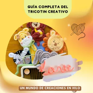 Imagen de portada para Ebook GUÍA PRO TRICOTIN CREATIVO: Domina el Tricotin Paso a Paso