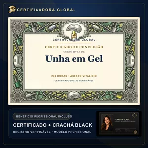 Imagem do curso 🔥 BOLSA 100% [APLICADA] - [MATRÍCULA] CURSO DE FORMAÇÃO EM UNHA EM GEL - ACESSO VITALÍCIO - CRACHÁ BLACK + REGISTRO - CASHBACK R$ 25 - BÔNUS APOSTILA EXTRA - CG