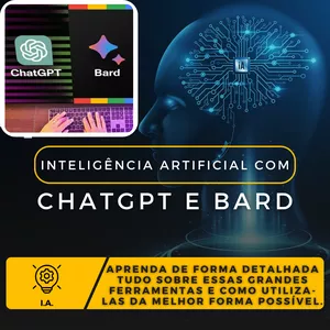 Imagem do curso Curso Inteligencia Artificial com CHATGPT e BARD - Video aulas em plataforma externa.